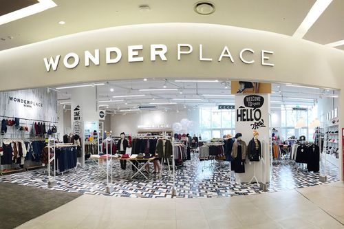 cửa hàng quần áo Wonder Place hàn quốc