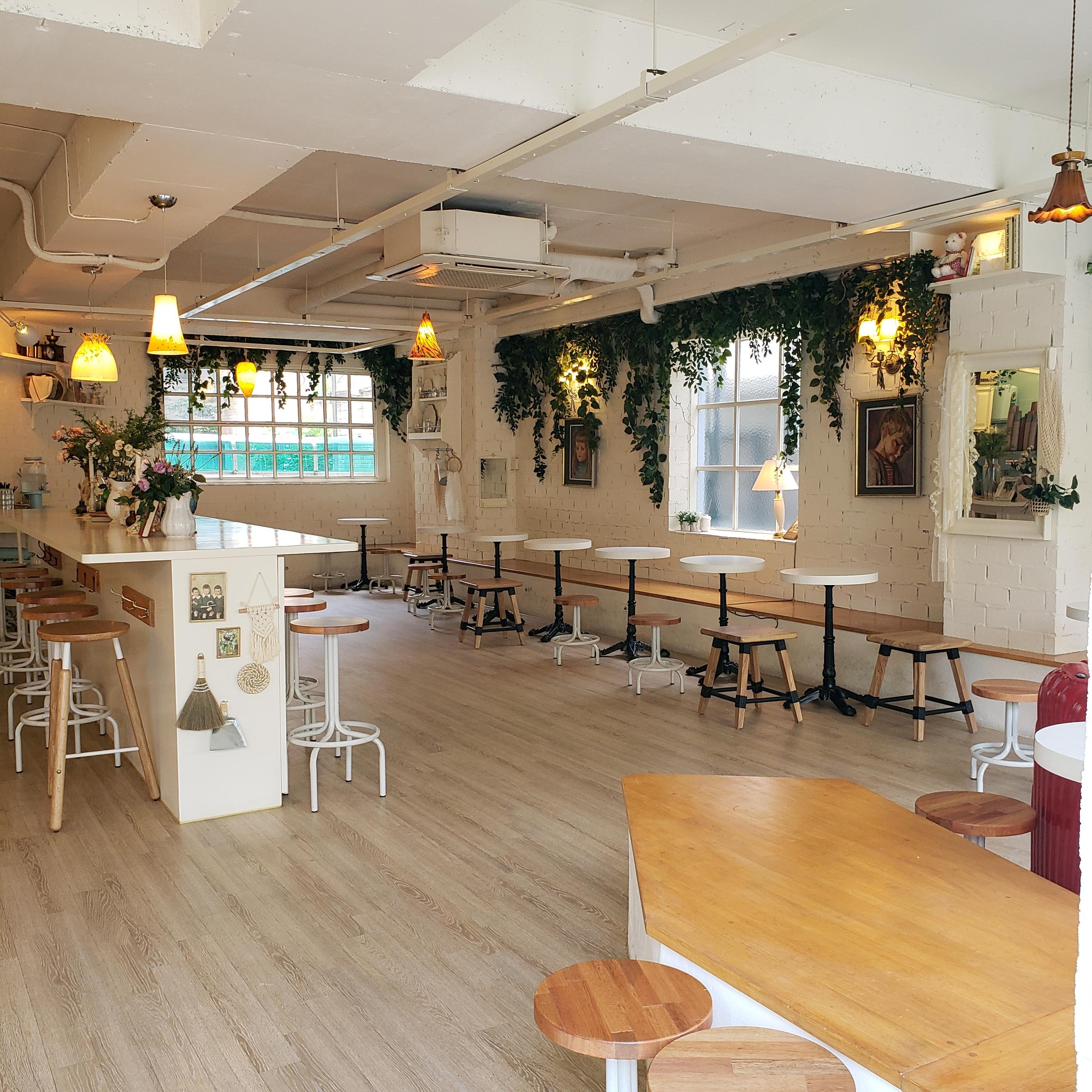 クロッフル クロップル マンウォン洞 マンウォン洞 FOUNYARD 韓国カフェ カフェ 韓国旅行 