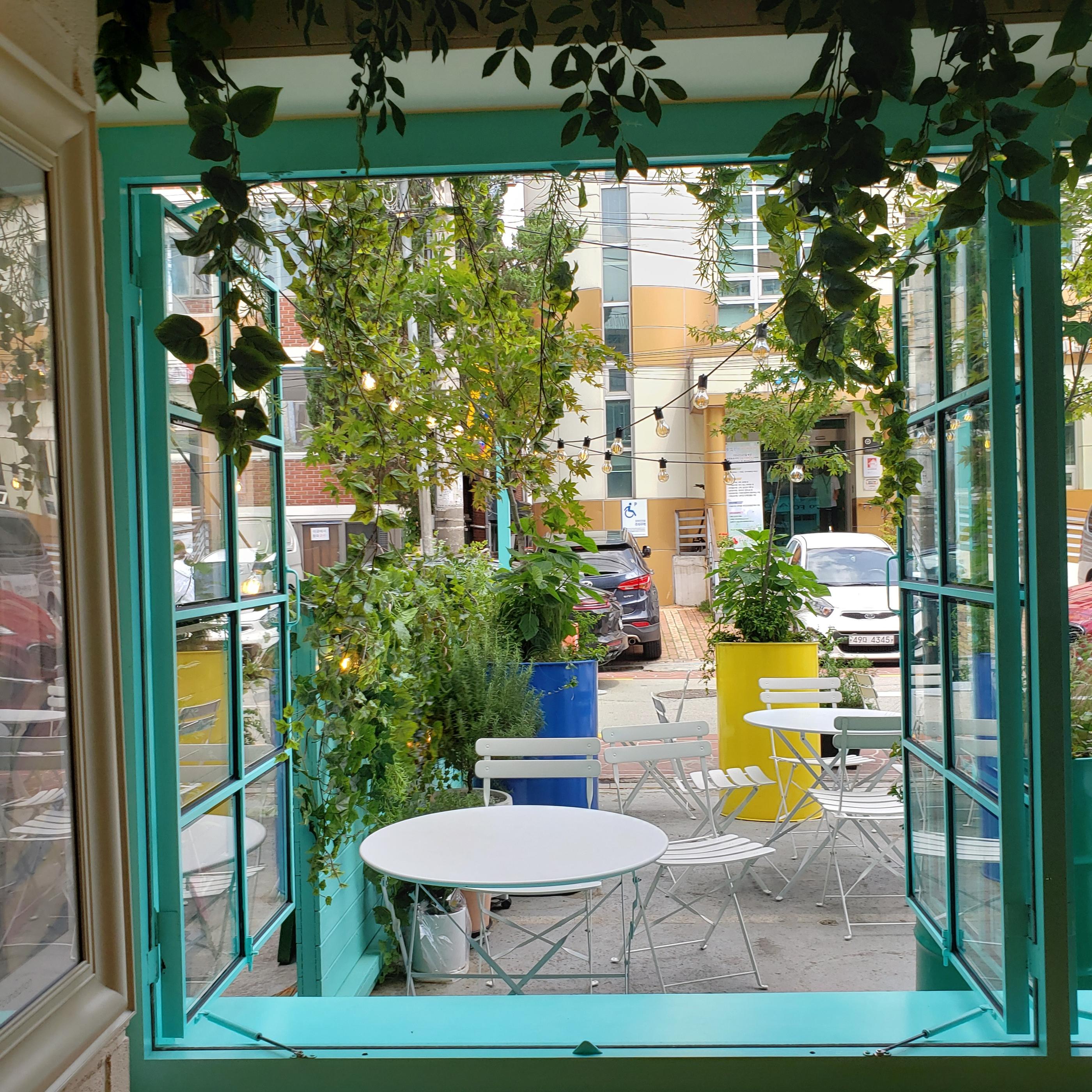 クロッフル クロップル マンウォン洞 マンウォン洞 FOUNYARD 韓国カフェ カフェ 韓国旅行 