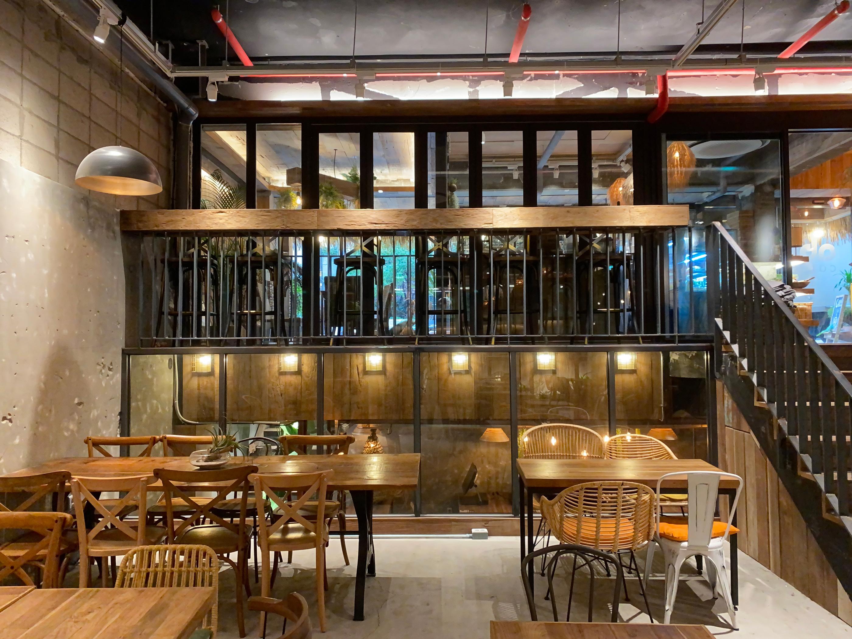 A Hideaway Bali-Themed Cafe In The Middle Of Gangnam | ab cafe, rattan, furniture, rattan basket, bag, tiramisu, lemon pound cake, gangnam cafe, sinnonhyeon