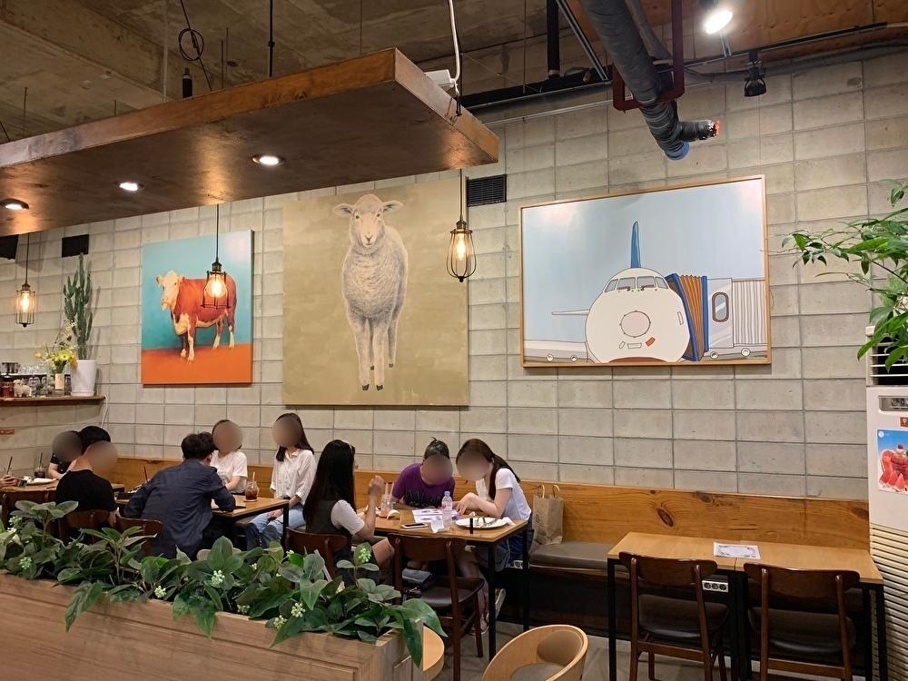 THANKS NATURE CAFE | An Animal Cafe In Hongdae Where You Can Meet Cute Lambs