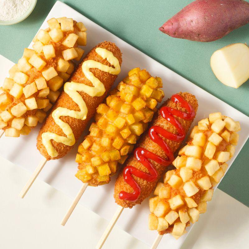 Myungrang Hotdog phong cách Hàn Quốc hấp dẫn với nhiều hương vị ngon lành