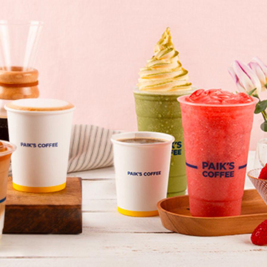 Paik's Coffee nơi cung cấp đồ uống ngon và giá cả phải chăng, điểm đến lý tưởng cho tín đồ cà phê