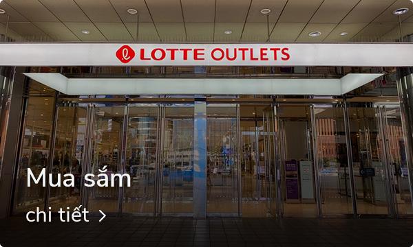 Trung tâm thương mại Lotte tại Seoul, điểm đến phổ biến cho hoạt động mua sắm và giải trí.