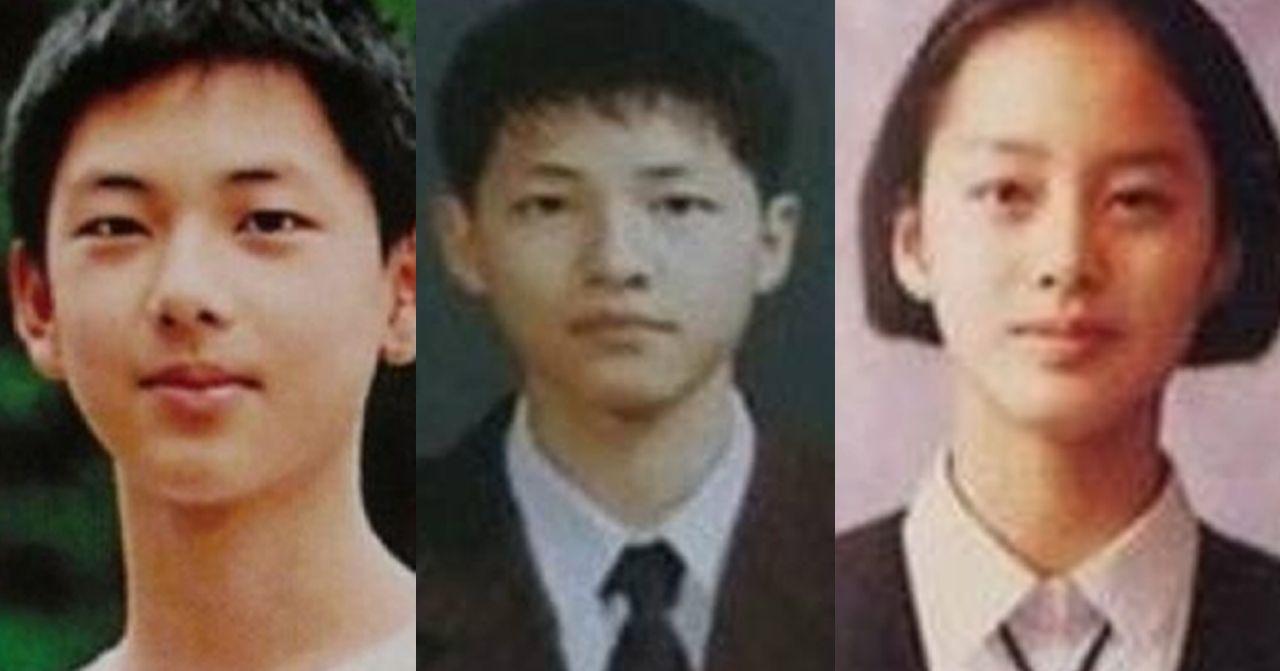 ภาพของคนดัง 3 คนในชุดนักเรียน ที่มีคะแนนสอบมหาลัยสูงมาก