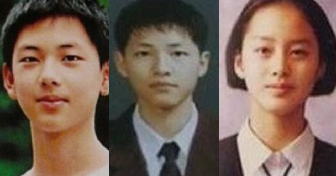 多名藝人高中時期的畢業照片集，其中包含韓國知名藝人的年輕時期樣貌。