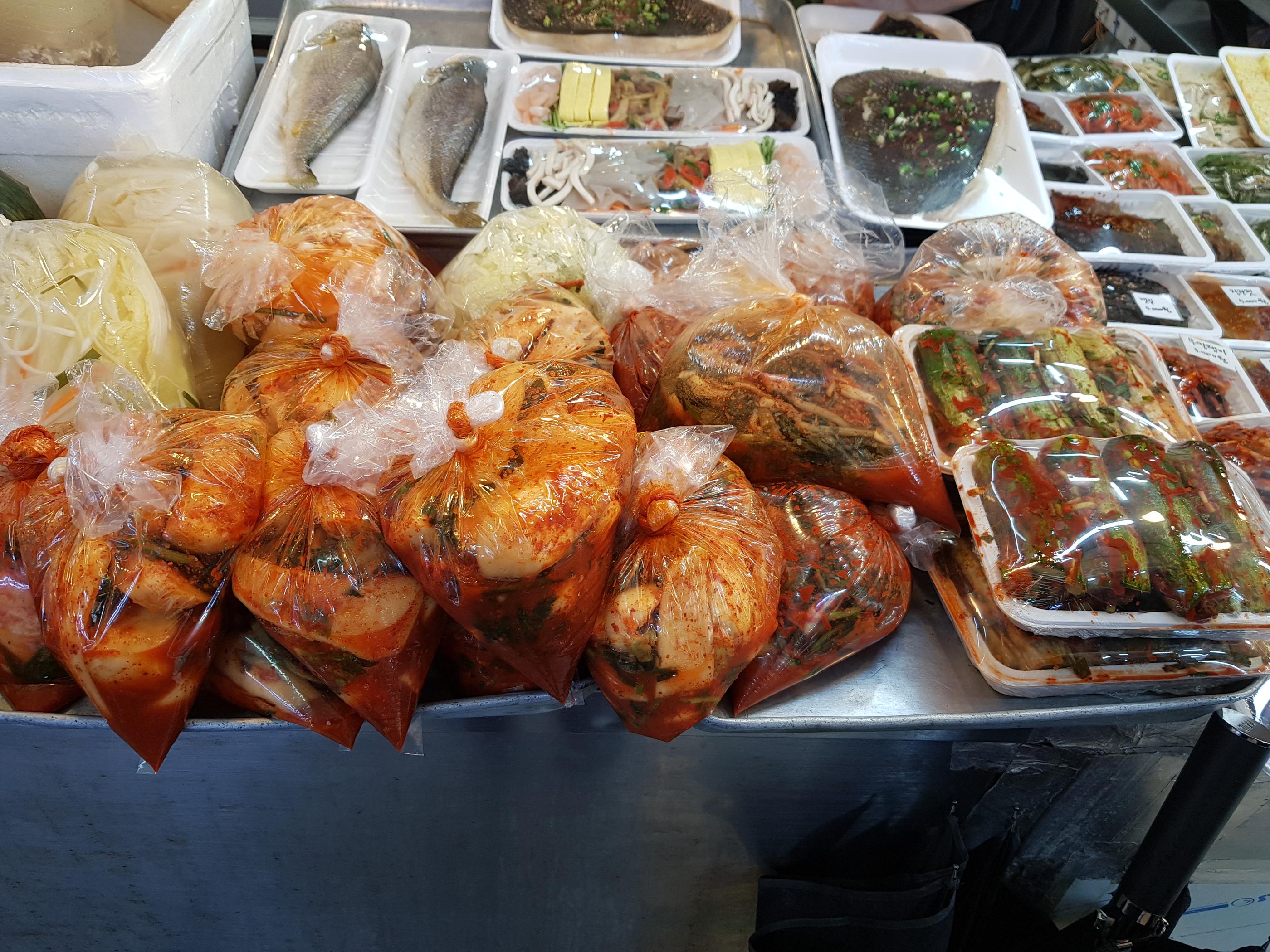 キムチ、ネンジャンコ、パンチャン、韓国のおかず、ナムル