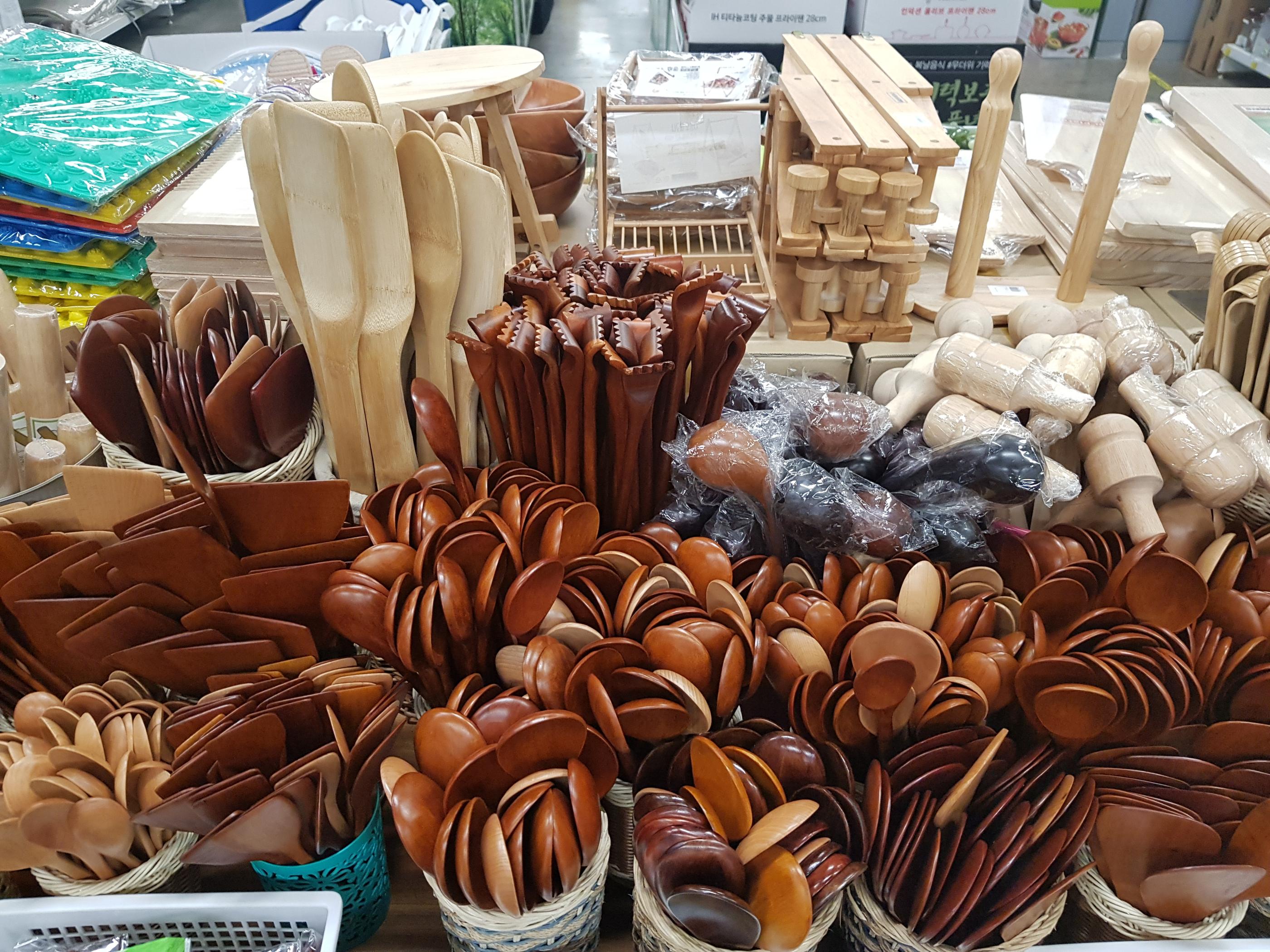 木製スプーン、調理、韓国料理、マート、主婦、料理上手