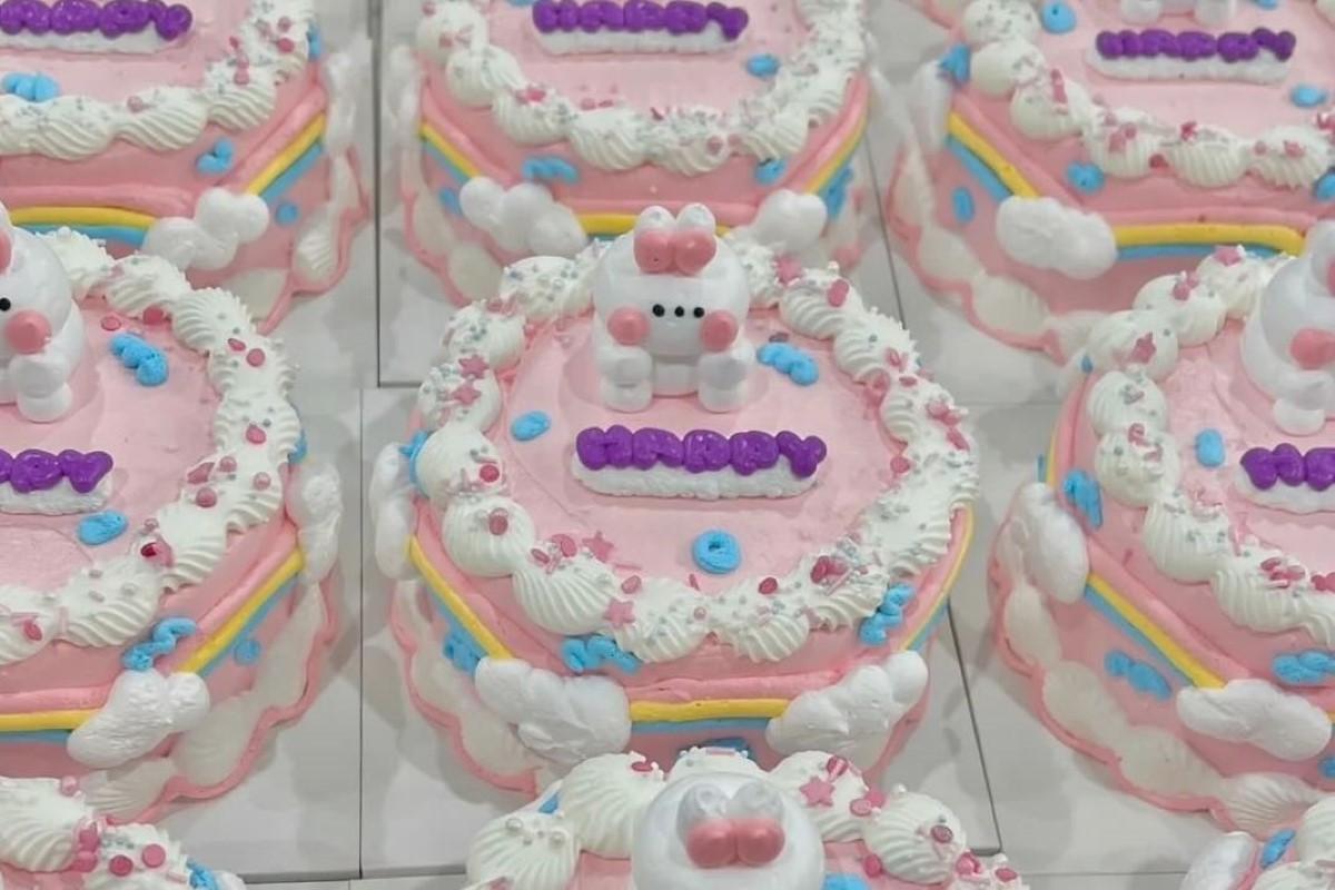 韓國可愛訂製蛋糕鋪頭 韓國訂蛋糕 韓國蛋糕 明星蛋糕 韓國客製化蛋糕 預約HAPPY BEAR DAY 해피베어데이