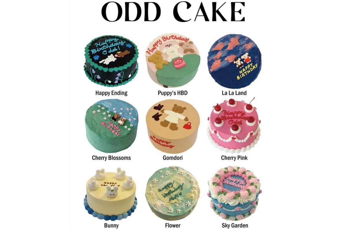 韓國可愛訂製蛋糕鋪頭 韓國訂蛋糕 韓國蛋糕 明星蛋糕 韓國客製化蛋糕 odd 오디디