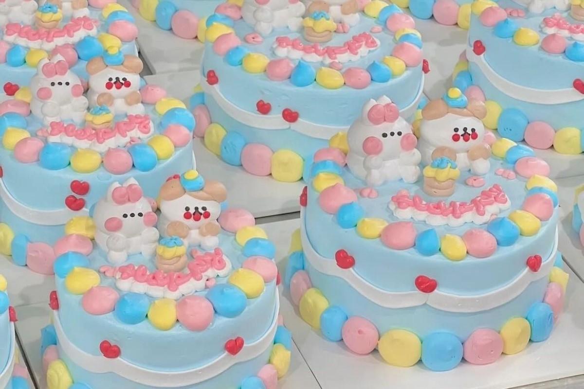 韓國可愛訂製蛋糕鋪頭 韓國訂蛋糕 韓國蛋糕 明星蛋糕 韓國客製化蛋糕 預約 HAPPY BEAR DAY 해피베어데이