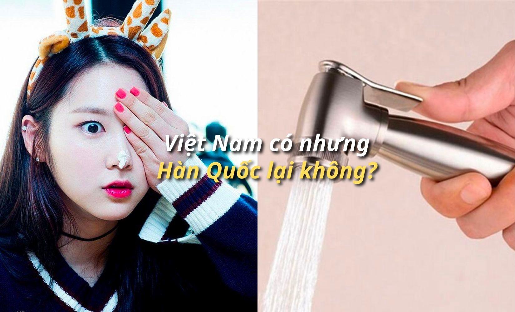 Ngạc nhiên về 7 điều Việt Nam có mà Hàn Quốc lại không có hoặc hiếm có