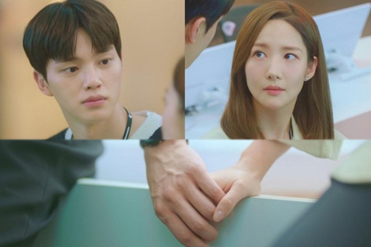 ซีรีส์เกาหลีที่ตัวละครชายและหญิงจับมือกัน สื่อถึงความสัมพันธ์ที่โรแมนติกในพล็อต Noona Romance