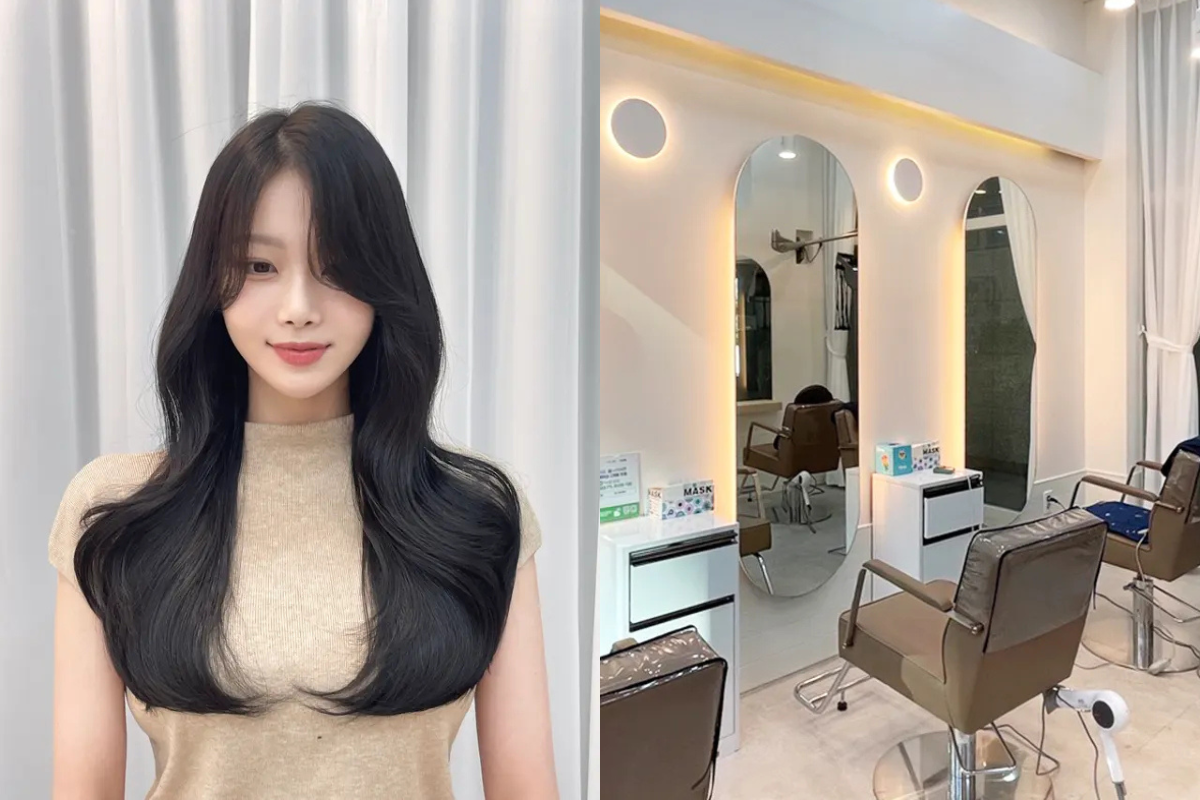 17年以上の経験を持つ美容師がいるSJ HAIRの内部。