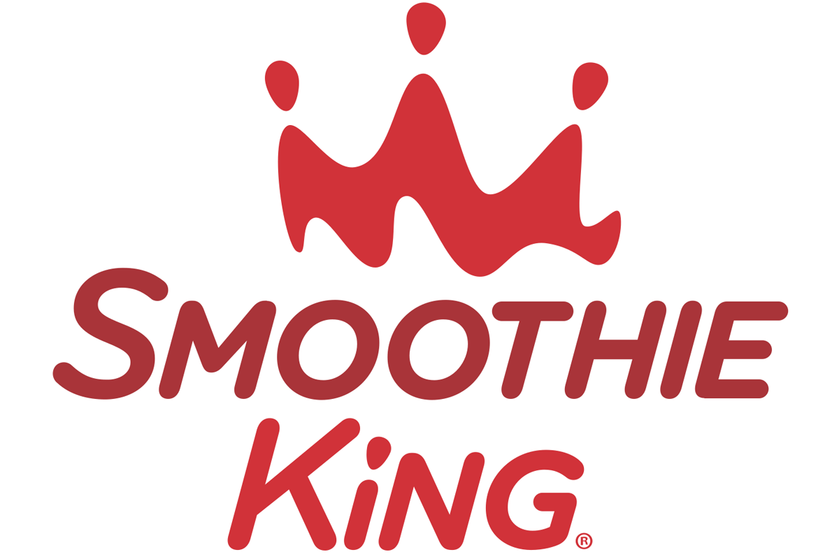 Smoothie King 美國品牌標誌，代表該品牌如何在2003年進入韓國並且於2012年被韓國企業收購。