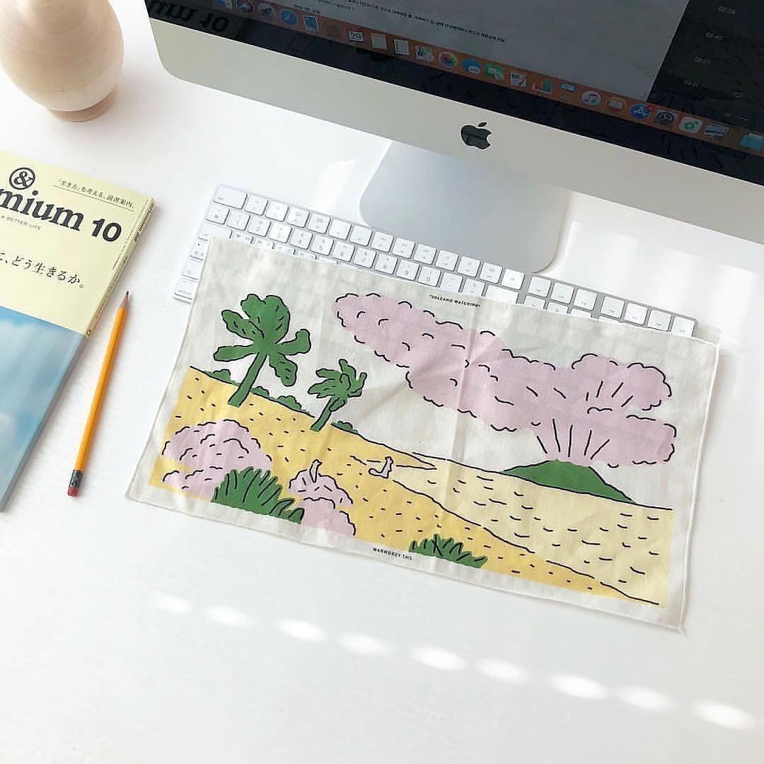 優しいパステルカラーで彩られた韓国雑貨店で販売されているグッズ。見ているだけで癒されるアイテムの数々。