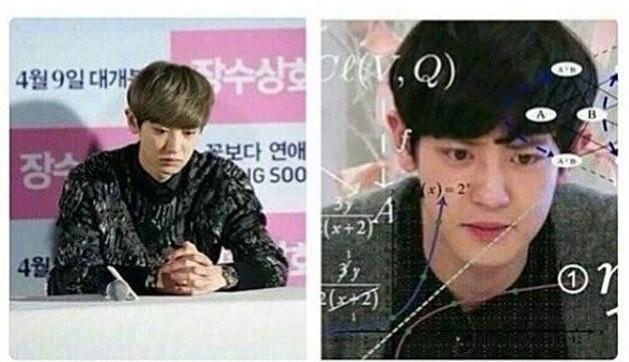 ภาพตัวอย่างคำศัพท์ Konglish ที่ยืมจากภาษาอังกฤษมาใช้ในภาษาเกาหลี เช่น คำที่มีความหมายว่าแอร์และอพาร์ตเมนต์