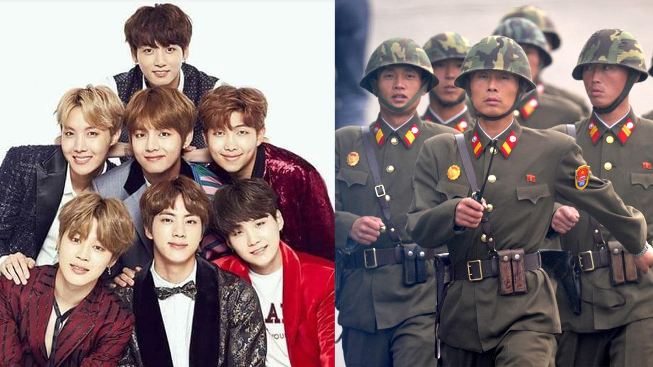 ทหารเกาหลีเหนือ 3 นายถูกจับ เนื่องจากเต้นเพลง BTS 