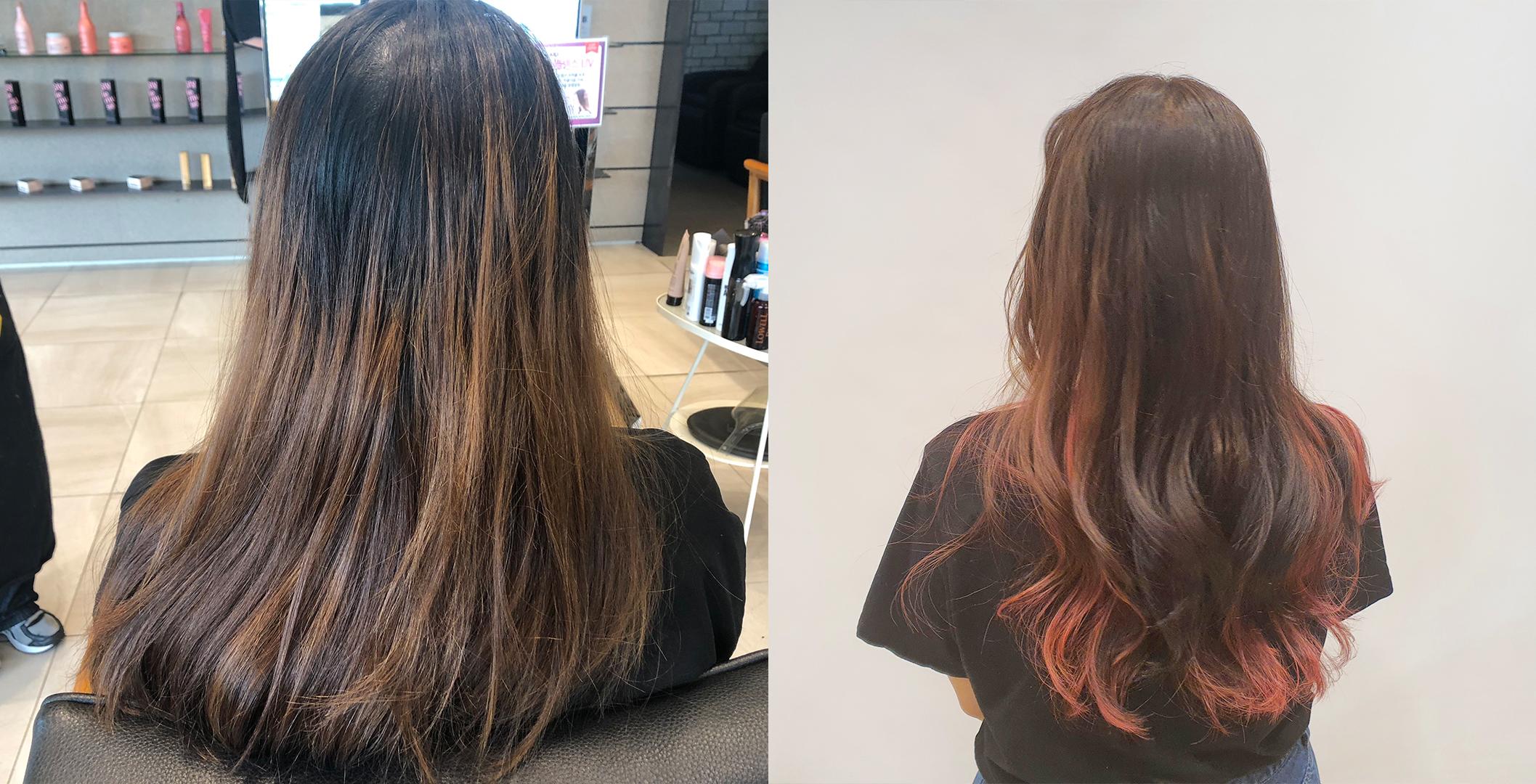 Affordable Hair Salon Frequented By Local Students. Get Your Hair Coloured At Great Prices! hoegi station, kyung hee university, khu, hair salon, korean hairstyles, dongdaemun