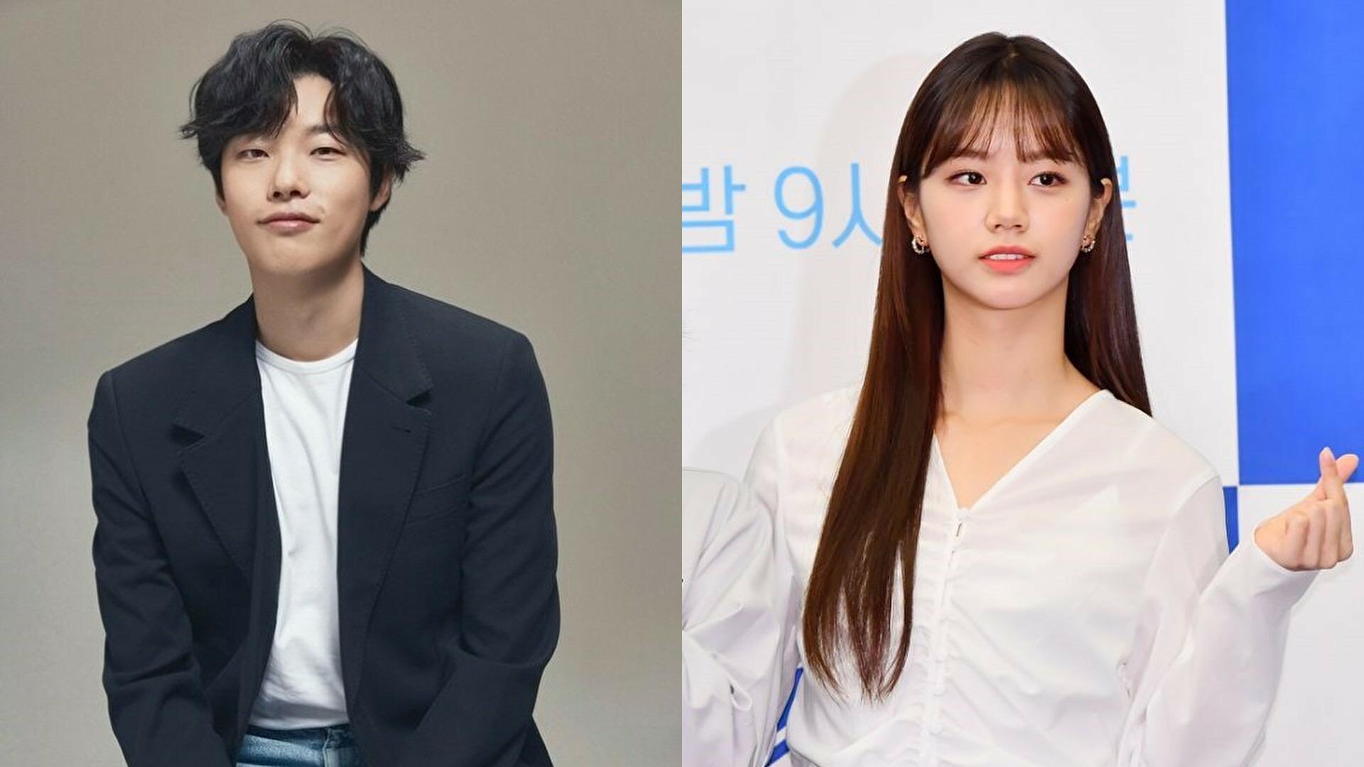 俳優リュ・ジュンヨルと女優ヘリがドラマ『応答せよ1988』で共演し、プライベートなツーショットが報道された時の写真。