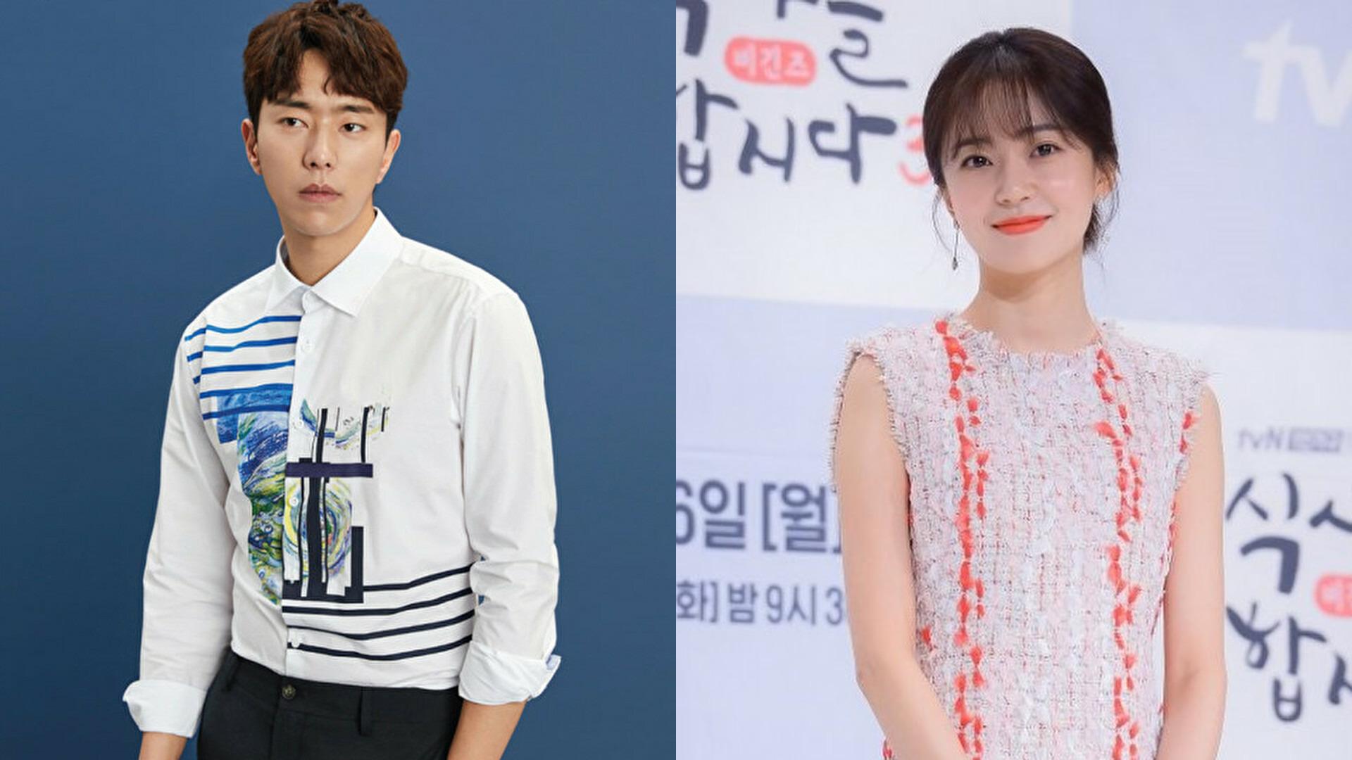 俳優ユン・ヒョンミンと女優ペク・ジニがドラマ『いとしのクムサウォル』で共演し、公になった交際前の写真。