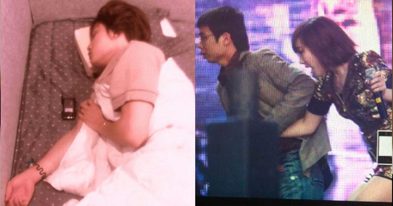 韓國私生飯的行為照片，展示事件的問題和爭議。