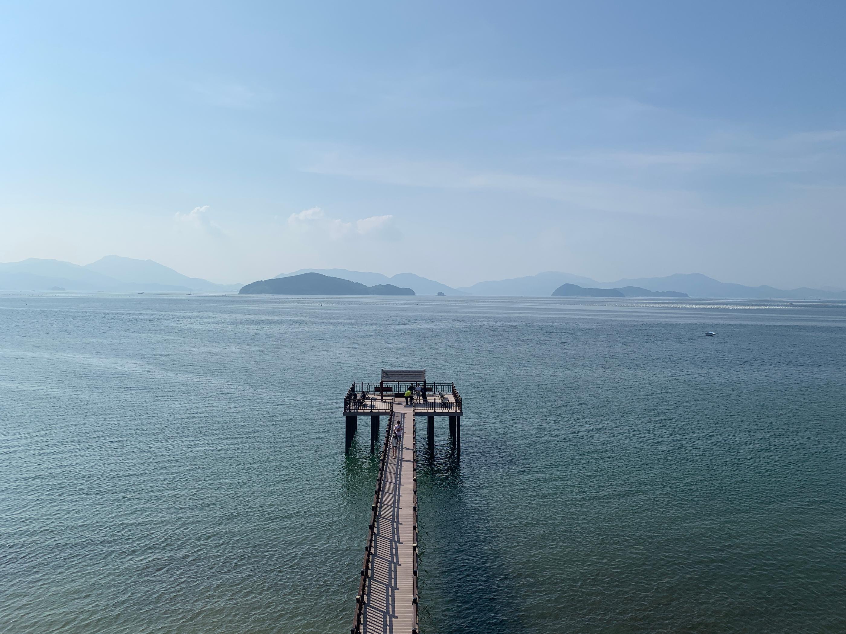 コジェ島　コジェド　巨済島　韓国地方旅行　韓国旅行　オーシャンビューカフェ　コジェ島カフェ　巨済島カフェ　海の見えるカフェ