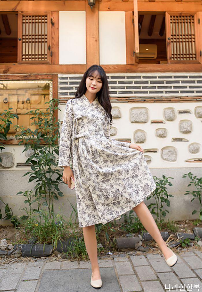 Colorful display of hanbok skirts perfect for day-to-day wear or special occasions