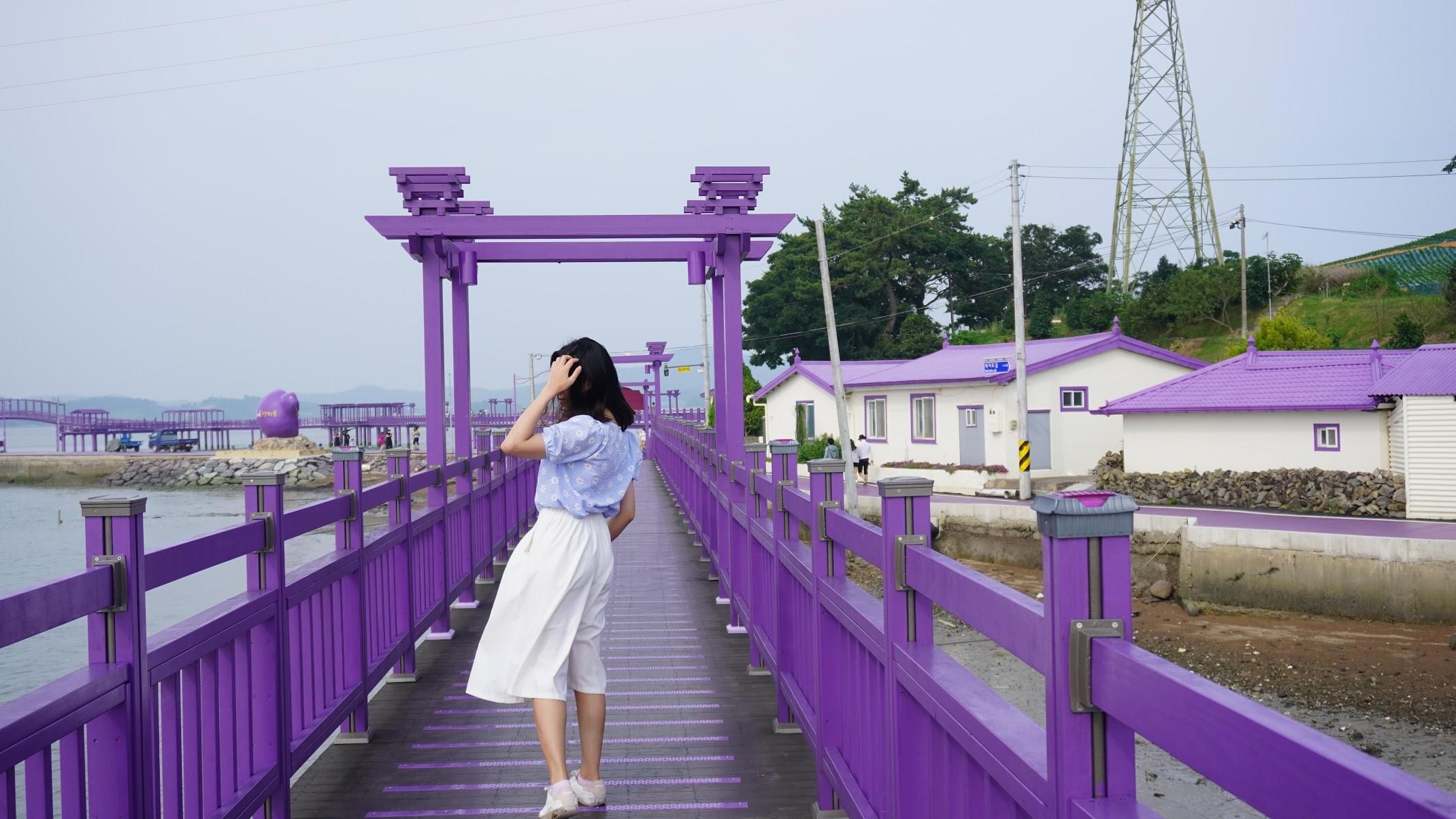 パープルアイランド、パープル島、パープルソム、むらさきの島、紫島、話題のスポット、人気スポット、韓国人SNS、ソウル名所、人気、インスタ映え、紫、韓国観光、全羅南道、チョルラナムド
