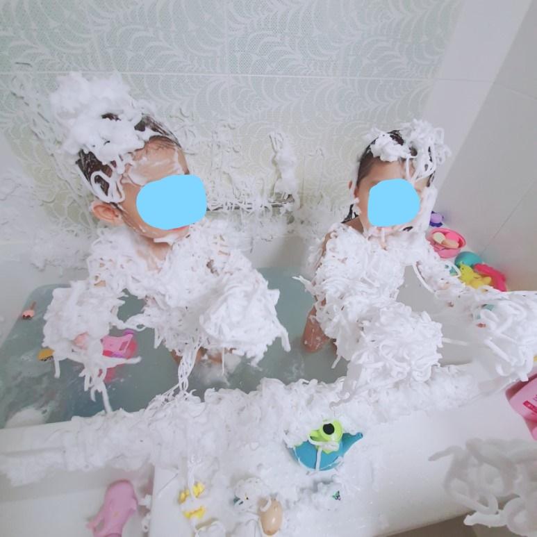 韓国バブルバス、韓国のお風呂、韓国水遊び、韓国入浴剤