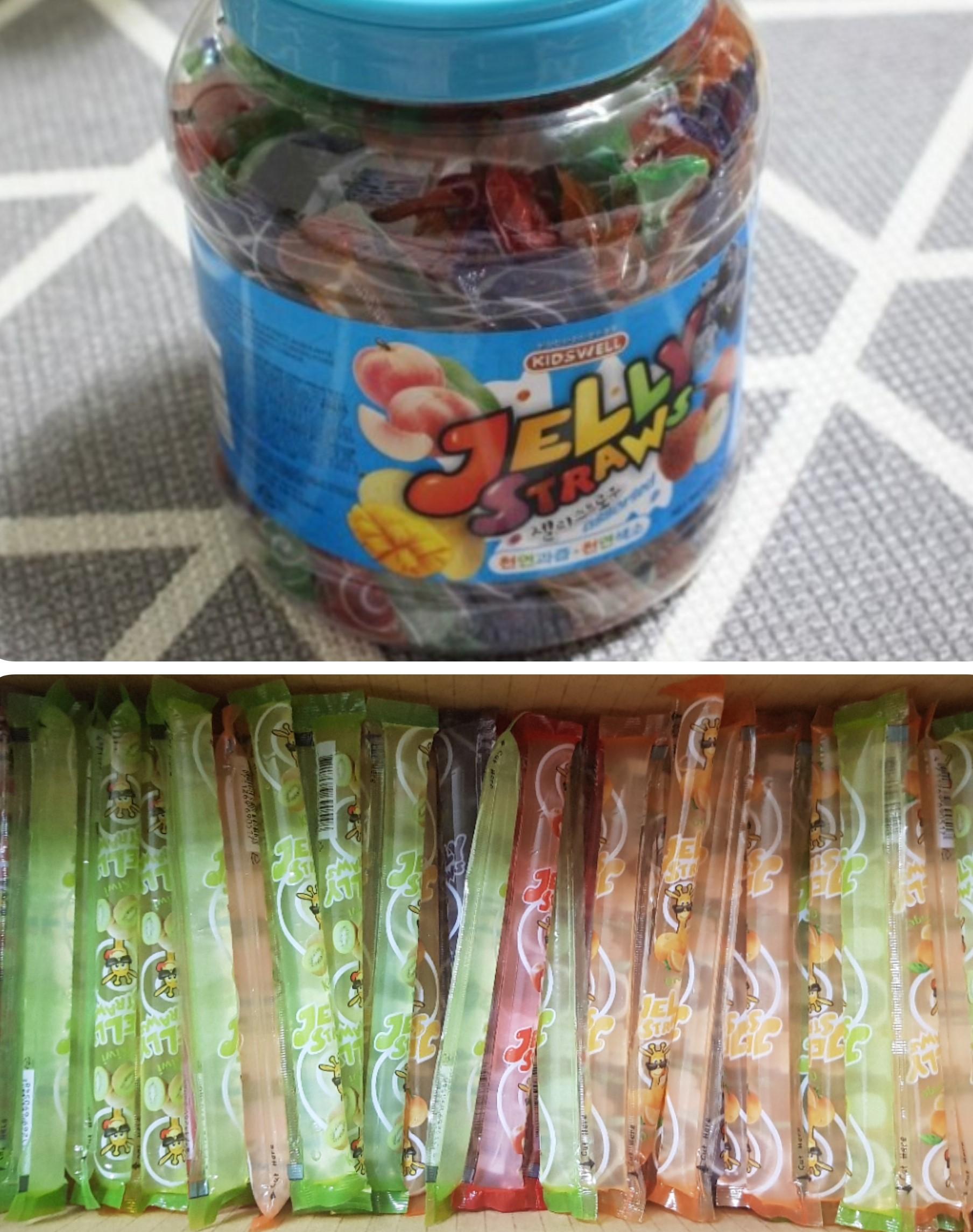 韓国おやつ、韓国ゼリー、韓国の子供