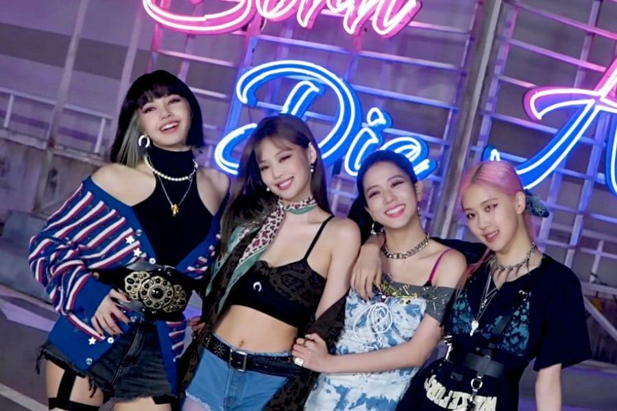 kpop group blackpink photo from lovesick girls music video