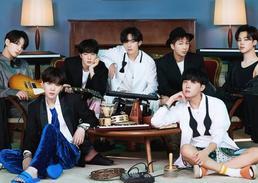 kpop group BTS BE album concept photo