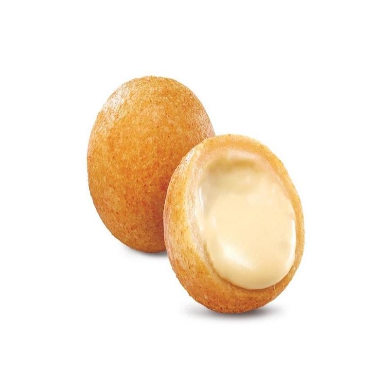 ロッテリア モッツァクリームチーズボール - とろけるモッツァレラクリームが満ちた、サクサクのクリームチーズボール。