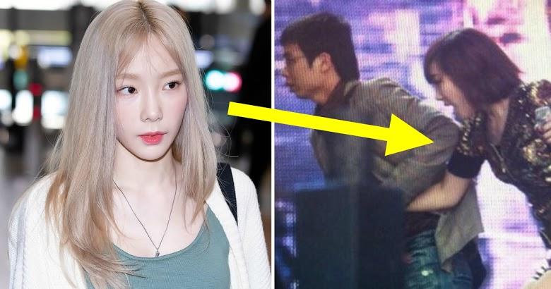 ไอดอลชายใส่เสื้อผ้าธรรมดาและดูเหมือนกำลังพยายามหลบกล้องที่สนามบิน