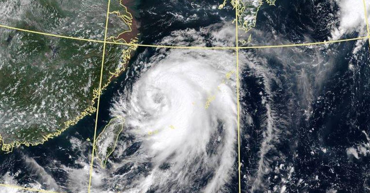 พายุไต้ฝุ่นบาวีมุ่งหน้าเข้าสู่เกาหลีใต้