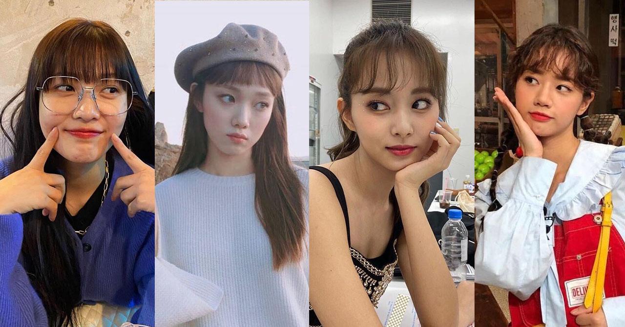 Koreanische Frisur: Pony ist im Trend im Jahr 2021