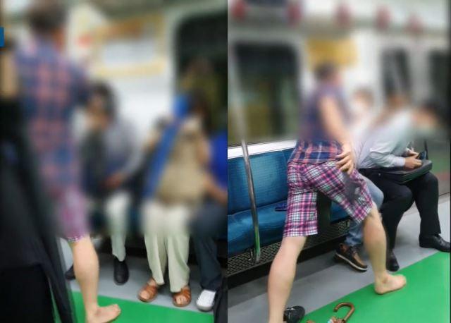 Mann schlägt Passagiere mit Pantoffel und erwürgt sie, als sie in der U-Bahn aufgefordert werden, eine Maske zu tragen