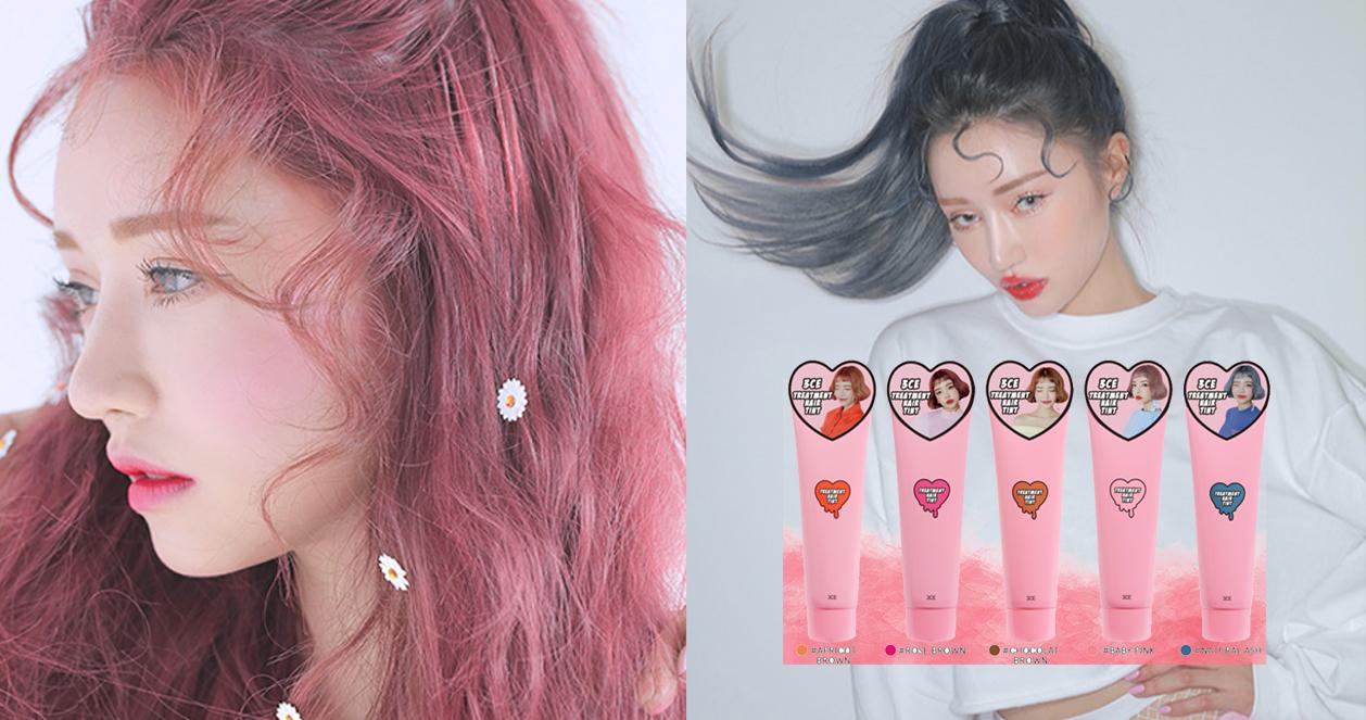 4 sản phẩm nhuộm tóc tạm thời siêu hot ở Hàn, không gây hỏng tóc