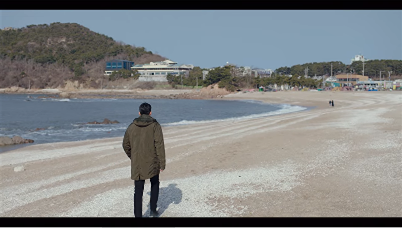 仁川仙女岩海水浴场岸边长廊，韩剧《爱的迫降》脱北情节的取景地，自然朴素美