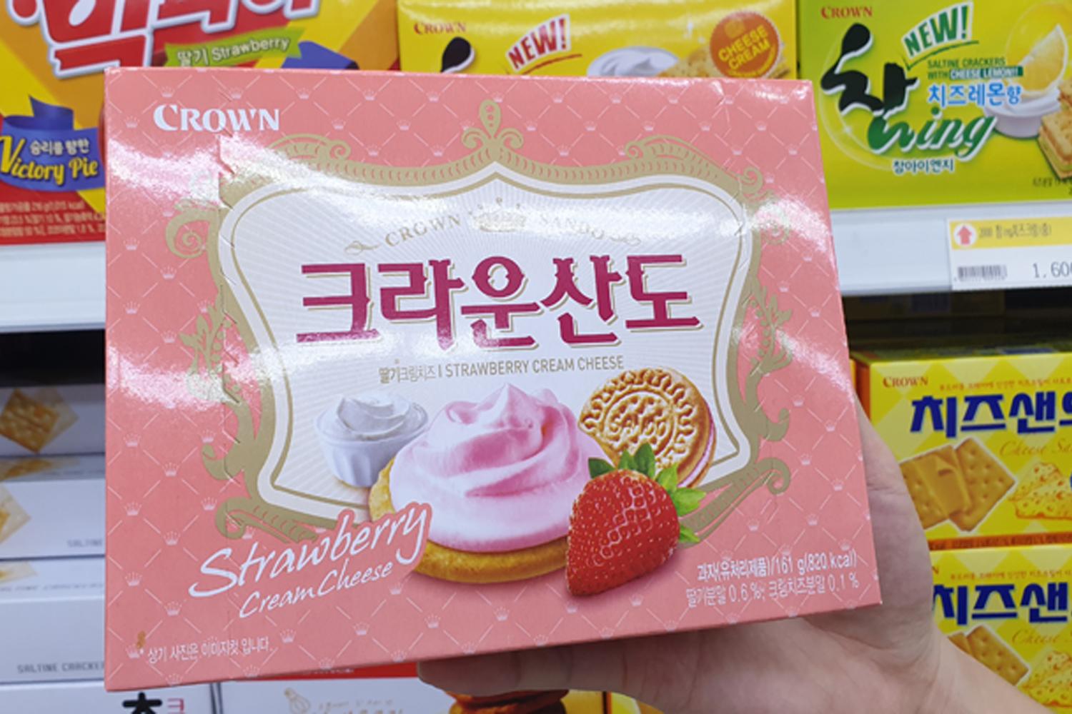 韓國Crown Sando夾心餅乾