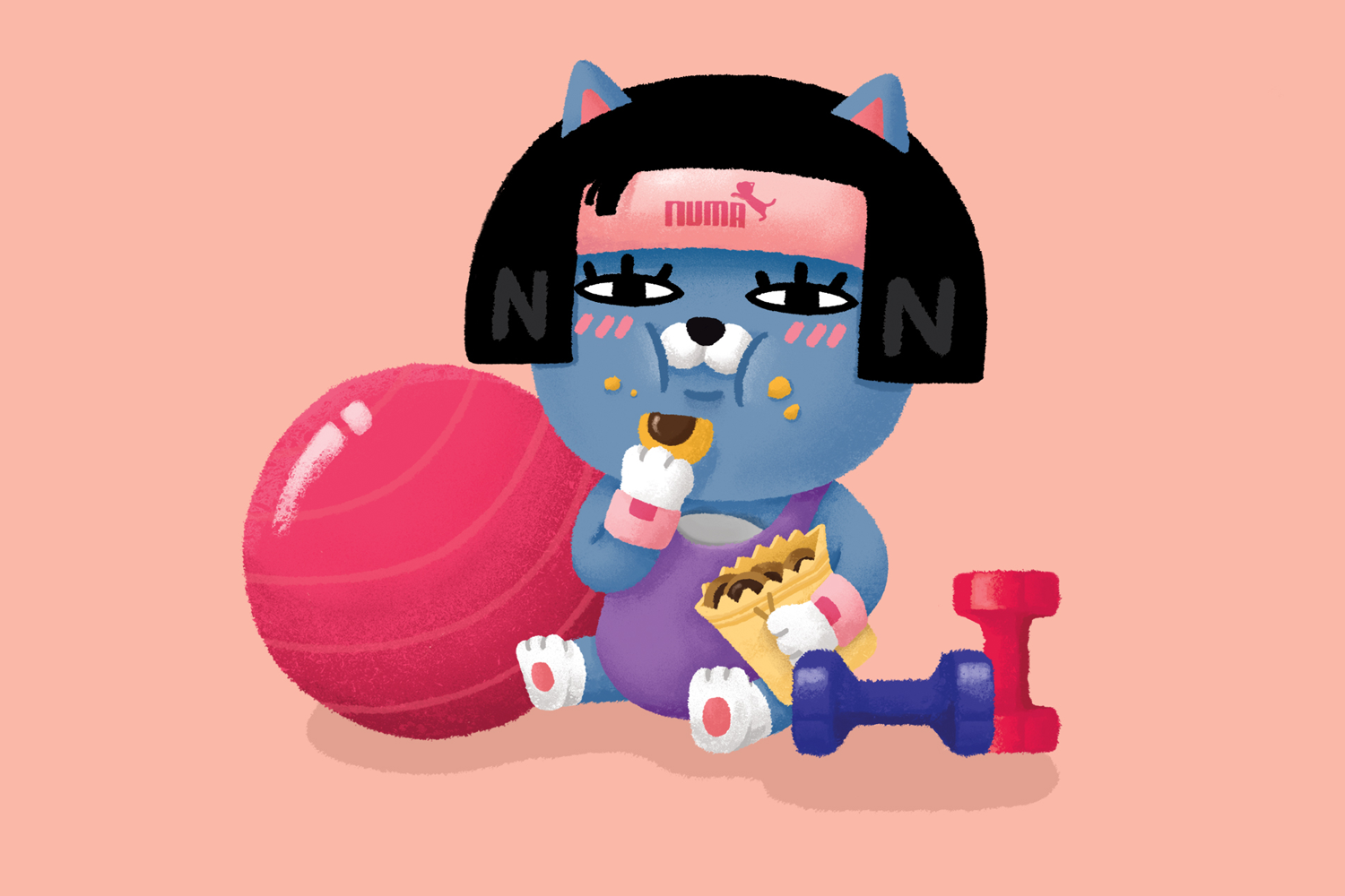 NEO，是一隻擁有自戀風格的貓，來自韓國的Kakao Friends。喜愛時尚並永遠堅信短髮為她自信添光加彩。