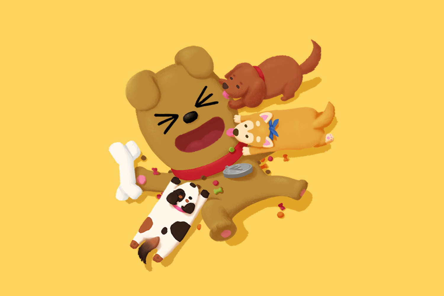 FRODO，一隻有錢但對自己米克斯基因無比自卑的狗，來自韓國的Kakao Friends。透過這些角色探索，瞭解FRODO的温暖與可愛。