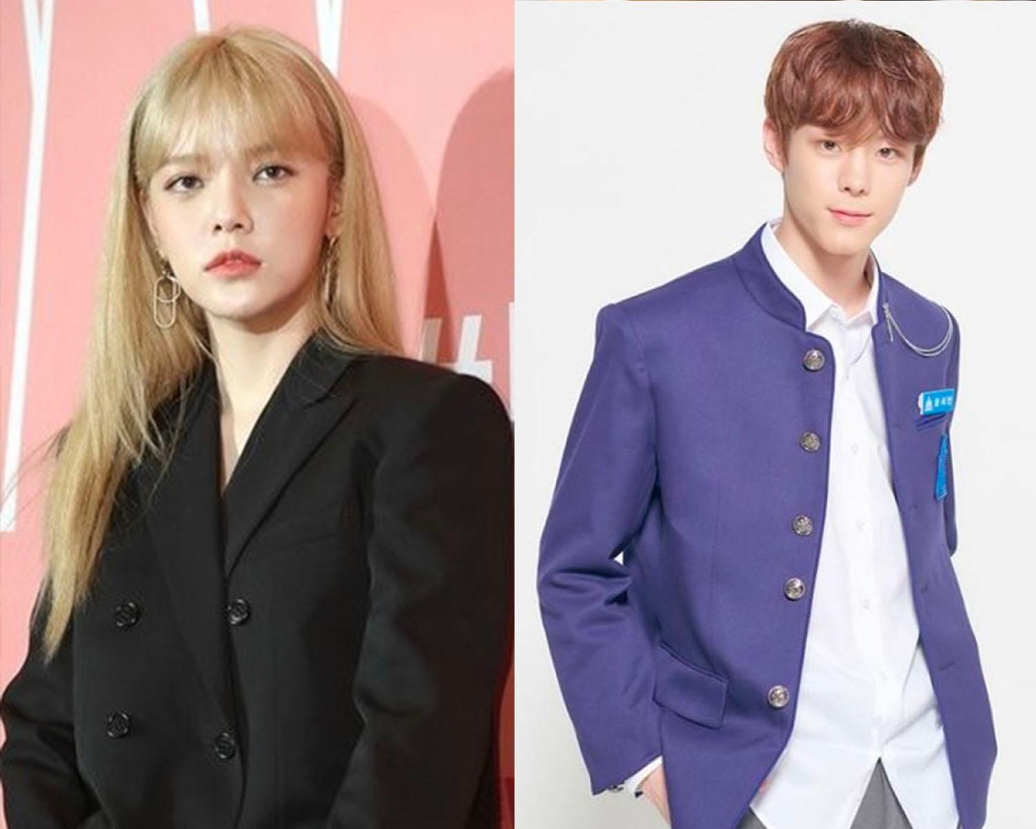 ผู้เข้าร่วมประกวดในรายการเกาหลีสวมใส่ชุดสูท