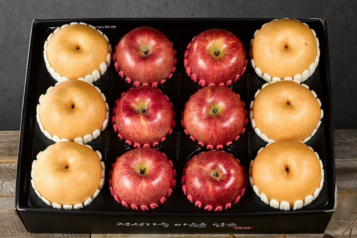 Hoa quả quà chuseok hàn quốc