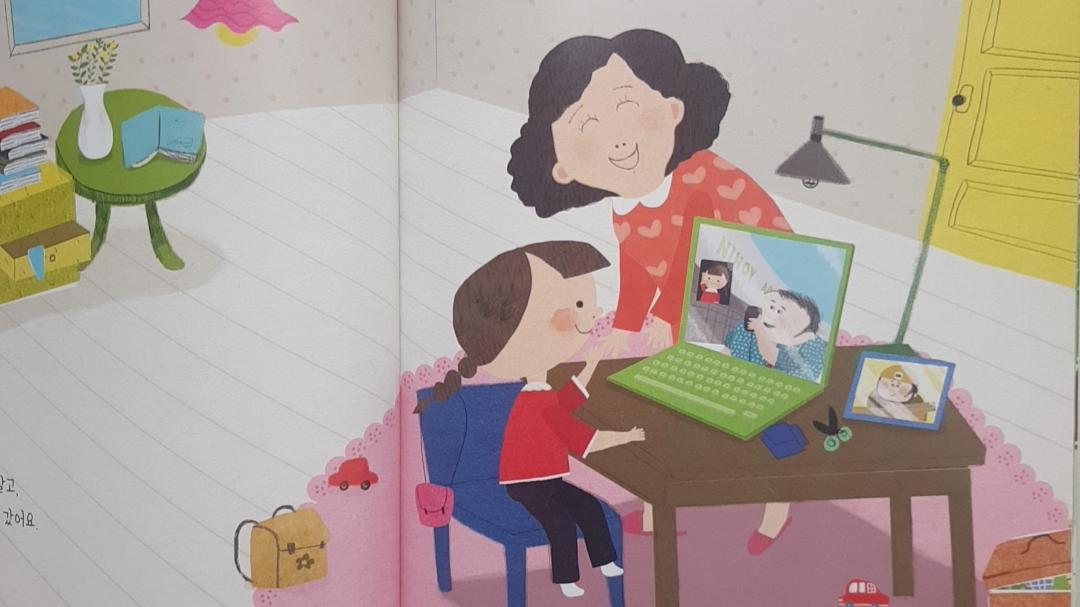 韓国の絵本、그림책、ソリちゃんのチュソク、솔리의추석、추석、韓国の昔話、韓国の本、韓国の童話、ソンピョン、송편