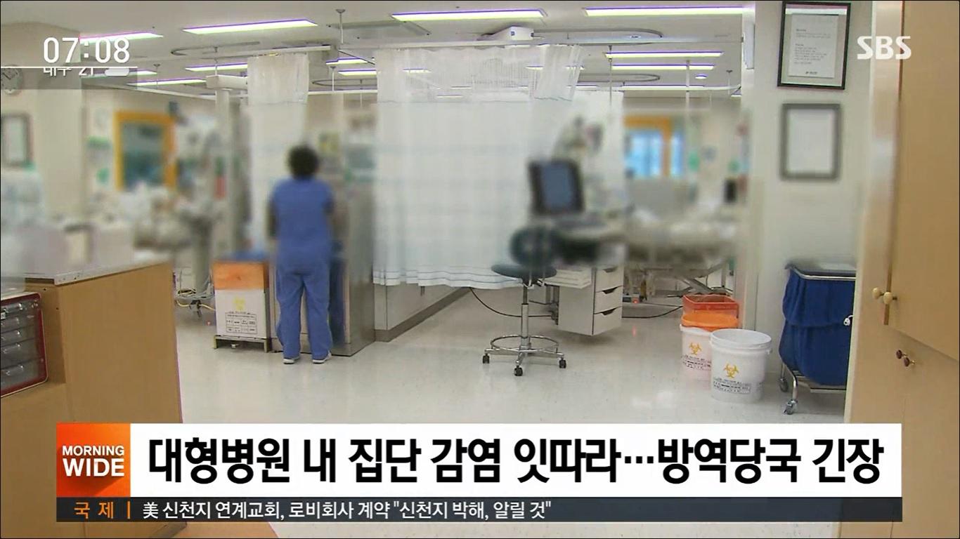พบการติดเชื้อแบบกลุ่มใหญ่ในโรงพยาบาล Severance Hospital ซึ่งถือเป็นโรงพยาบาลขนาดใหญ่ในพื้นที่โซล ขณะเดียวกันรัฐบาลเกาหลีกำลังใช้ความพยายามอย่างหนักเพื่อควบคุมจำนวนผู้ติดเชื้อรายวันให้ต่ำกว่า 100 ราย