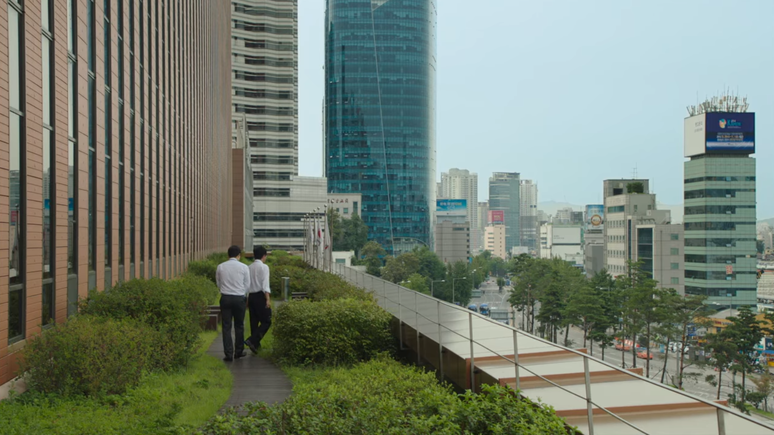 Filming Locations from misaeng, rooftop, company building, seoul working life