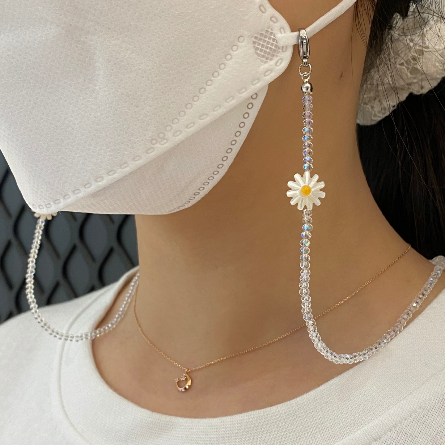 マスク,ネックレス,アクセサリー