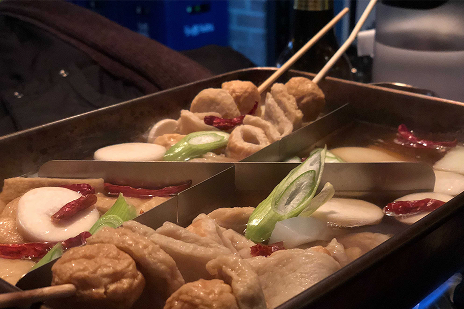 在韓國Pocha所供應的韓式小吃